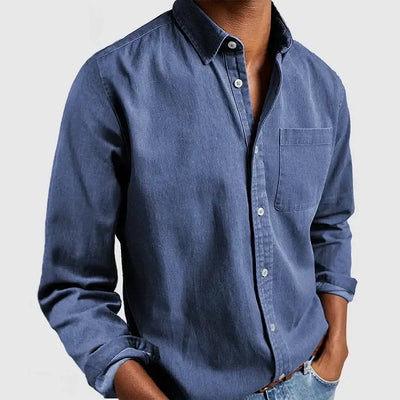 Charles - Camicia Casual Elegante in Cotone