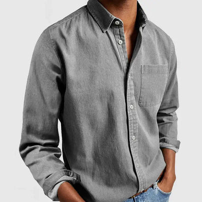 Charles - Camicia Casual Elegante in Cotone